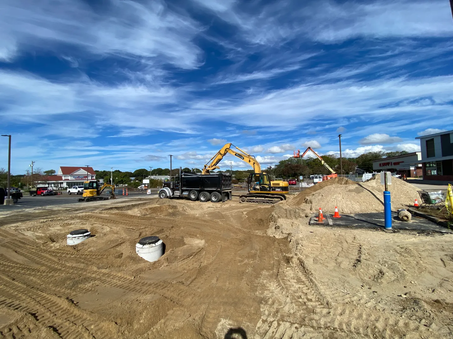 Site work Massachusetts Cape Cod
